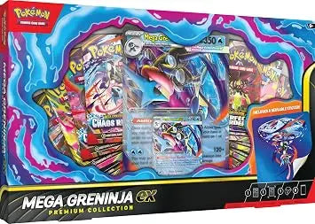 Pokémon TCG – Mega Greninja ex Premium Collection (8 Buste) ITA