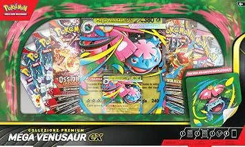 Pokémon TCG – Mega Venusaur ex Premium Collection (8 Buste) ITA