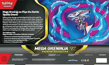 Pokémon TCG – Mega Greninja ex Premium Collection (8 Buste) ITA