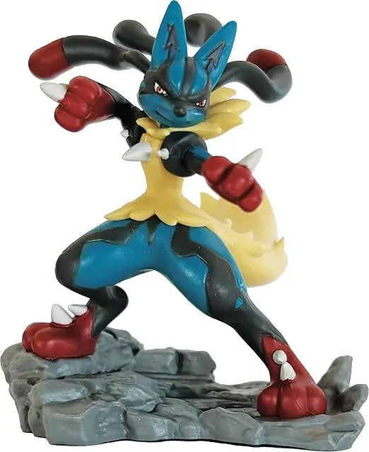 Pokémon TCG – Mega Lucario ex Collezione con Statuina (5 Buste) ITA