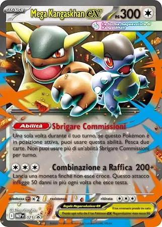 Pokémon TCG – Mega Kangaskhan ex Box (4 Buste) ITA