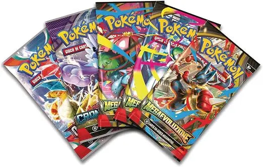 Pokémon TCG – Mega Lucario ex Collezione con Statuina (5 Buste) ITA