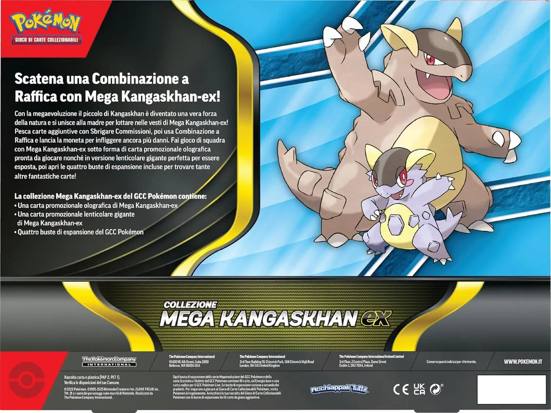 Pokémon TCG – Mega Kangaskhan ex Box (4 Buste) ITA