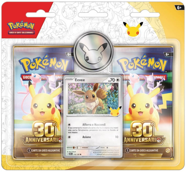 Pokémon – 30th Anniversario Blister Eevee (ITA)