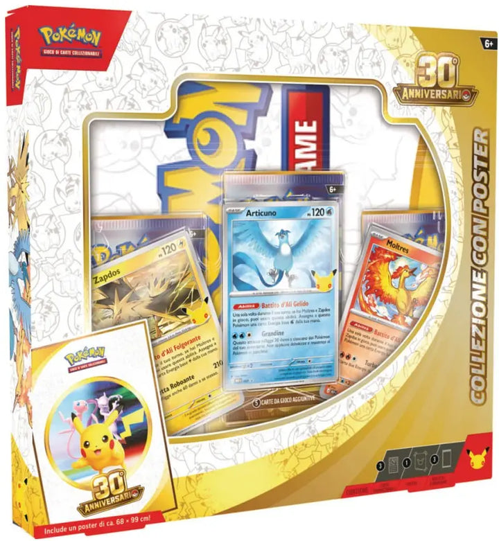 Pokémon – 30th Anniversario Collezione con Poster ITA