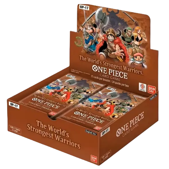 One Piece Card Game – The World's Strongest OP-17 Display 24 Buste (EN)