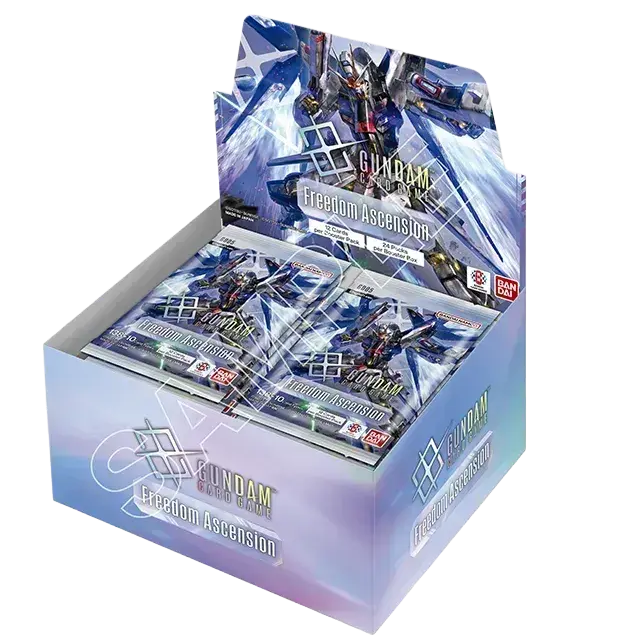 Gundam Card Game – Freedom Ascension [GD05] Booster Display (24 Buste) ENG
