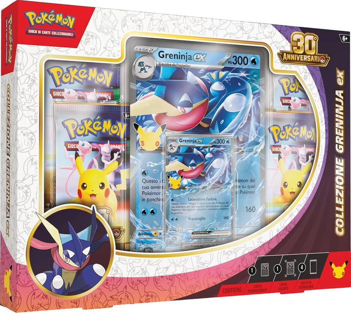 Pokémon – 30th Anniversario Collezione Greninja Ex ITA