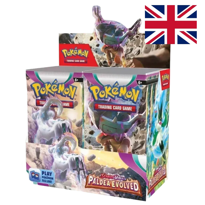 Pokémon TCG – Scarlet &amp; Violet: Paldea Evolved | Booster Box 36 Buste (ENG)