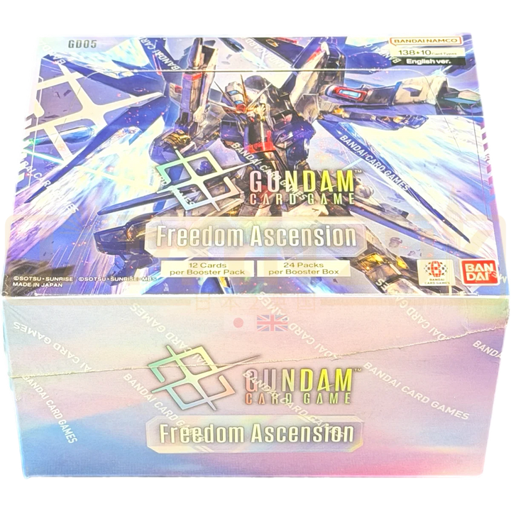 Gundam Card Game – Freedom Ascension [GD05] Booster Display (24 Buste) ENG