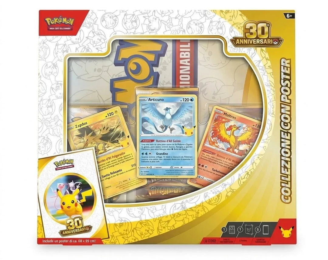 Pokémon – 30th Anniversario Collezione con Poster ITA