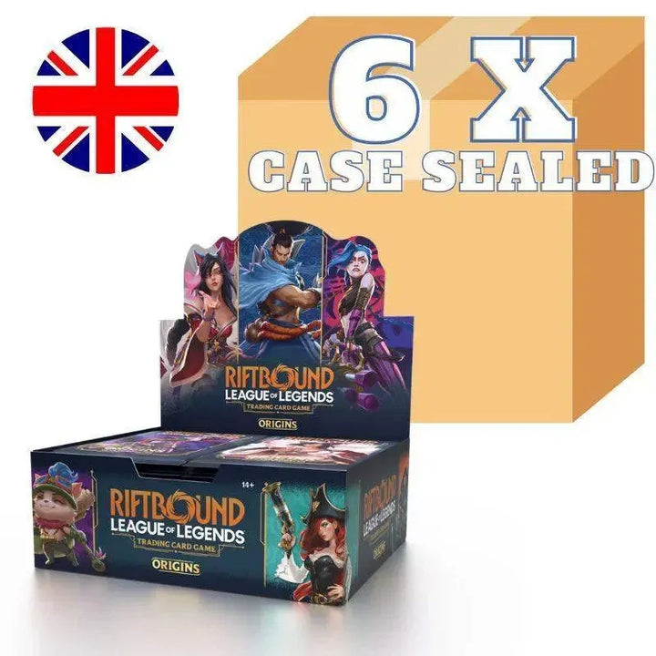 Riftbound: League of Legends TCG – Origins Booster Case (6 Display) ENG